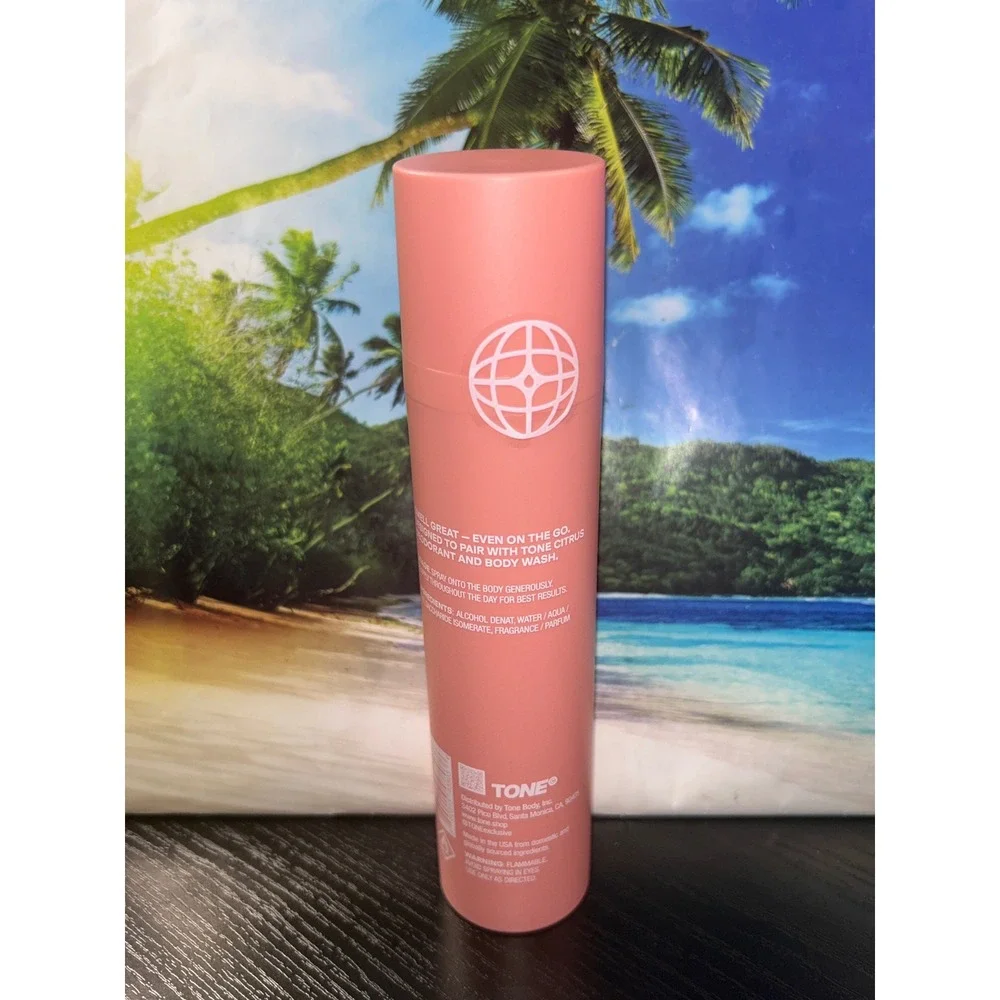 Tone‎ Citrus On The Go Mens Body Spray 3.4 fl oz 100ml NEW